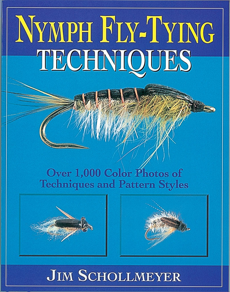 Gently used- NYMPH FLY-TYING TECHNIQUES by Jim Schollmeyer – Amato