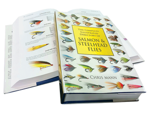 Gently used- THE COMPLETE ILLUSTRATED DIRECTORY OF SALMON & STEELHEAD FLIES by Chris Mann