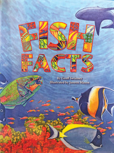 Gently used-FISH FACTS by Geoff Swinney Illustrated by Janeen Mason