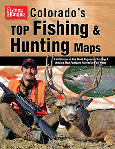Gently used-Colorado's Top Fishing & Hunting Maps