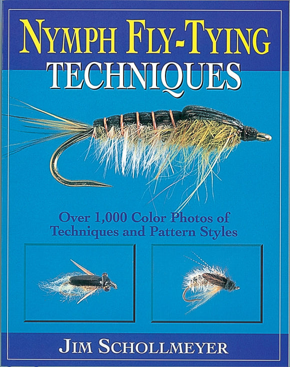 Gently used- NYMPH FLY-TYING TECHNIQUES by Jim Schollmeyer