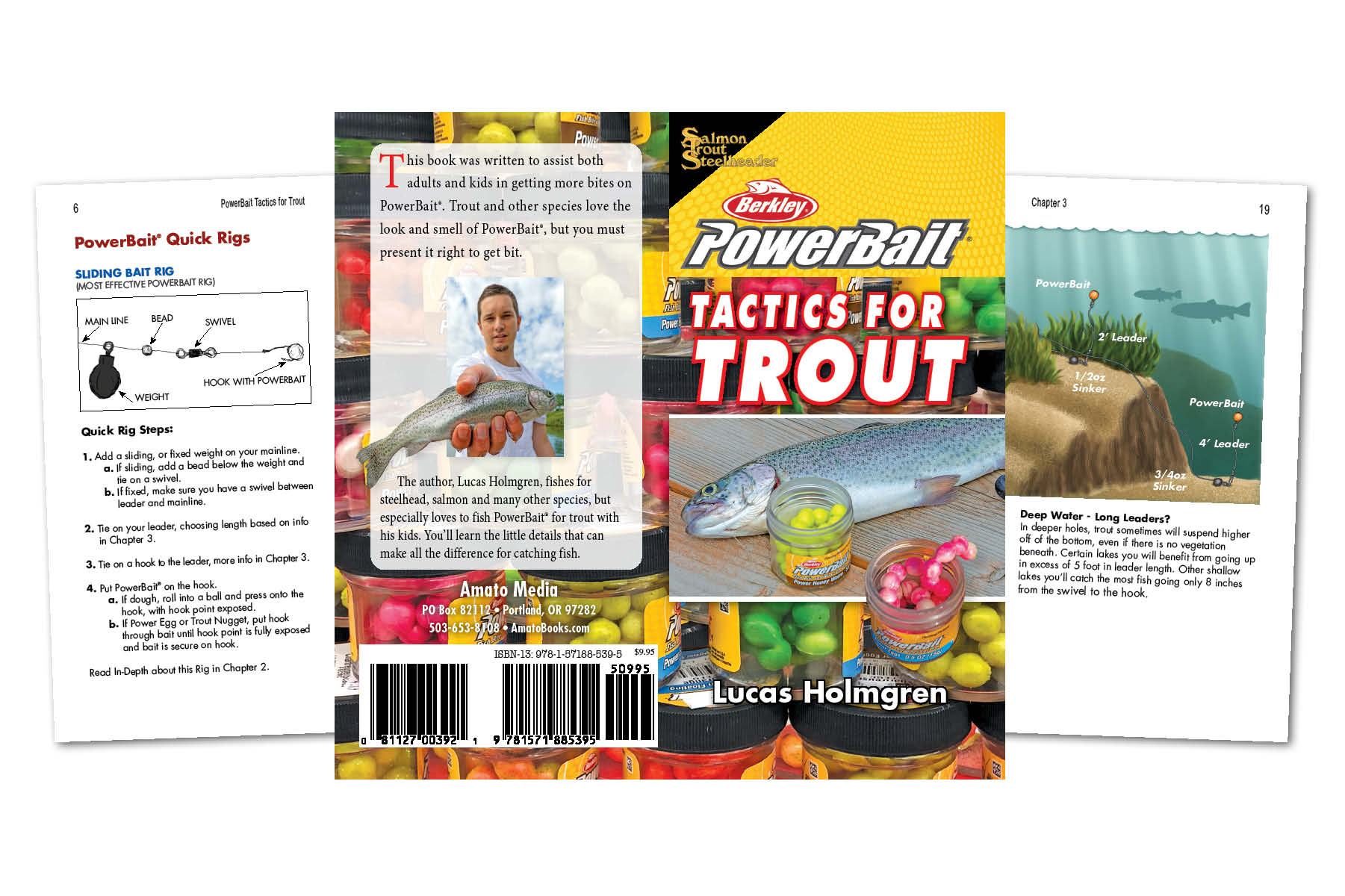 PowerBait Tactics for Trout Mini-Book – Amato Books