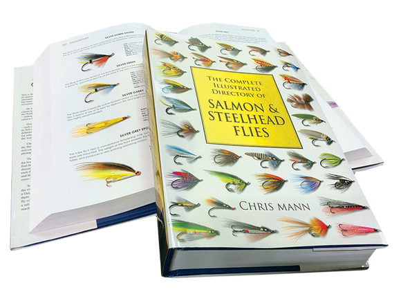 Gently used- THE COMPLETE ILLUSTRATED DIRECTORY OF SALMON & STEELHEAD FLIES by Chris Mann